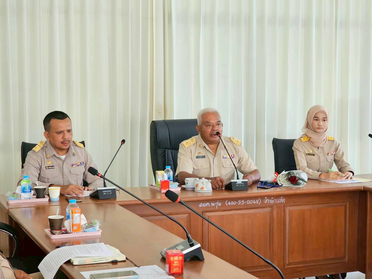 การประชุมสภาองค์การบริหารส่วนตำบลมะรุ่ย สมัยสามัญ สมัยที่ 1 ประจำปี 2569